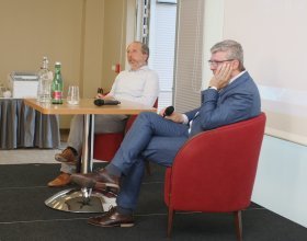 Karel Havlíček, místopředseda vlády + Václav Klaus, předseda hnutí Trikolóra (48)