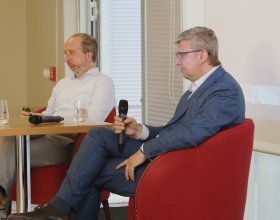 Karel Havlíček, místopředseda vlády + Václav Klaus, předseda hnutí Trikolóra (49)